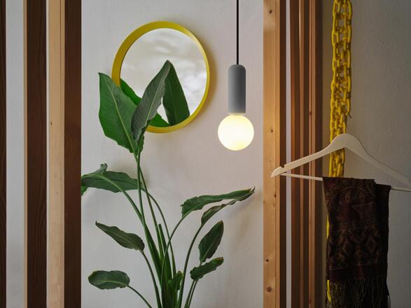 LEDVANCE závěsné svítidlo Decor Concrete Mic 220-240 V G9