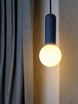 LEDVANCE závěsné svítidlo Decor Concrete Mic G9 220-240 V modré