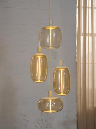 LEDVANCE závěsné svítidlo Decor Pendant Needle Plate 4xE27 220-240 V