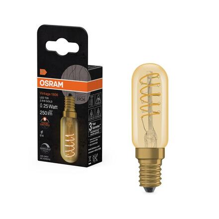 LEDVANCE LED žárovka Vintage 1906 T26 2,8 W E14 stmívatelná 2200 K