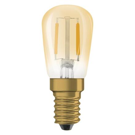 LEDVANCE Vintage 1906 LED T26 5 Filament 1.6W 824 Gold E14 4058075849723