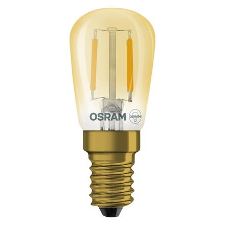 LEDVANCE Vintage 1906 LED T26 5 Filament 1.6W 824 Gold E14 4058075849723