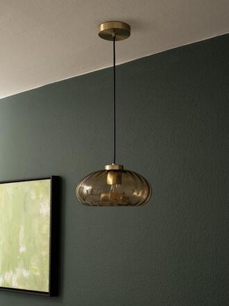 LEDVANCE závěsné svítidlo Decor Gold Glass E27 220-240 V zlaté sklo