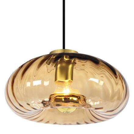 LEDVANCE závěsné svítidlo Decor Gold Glass E27 220-240 V zlaté sklo