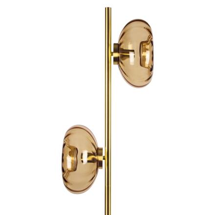 LEDVANCE stojací svítidlo Decor Gold Glass 2xE14 220-240 V