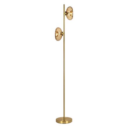 LEDVANCE stojací svítidlo Decor Gold Glass 2xE14 220-240 V