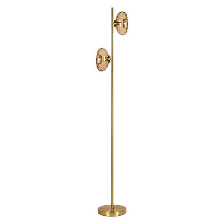 LEDVANCE stojací svítidlo Decor Gold Glass 2xE14 220-240 V