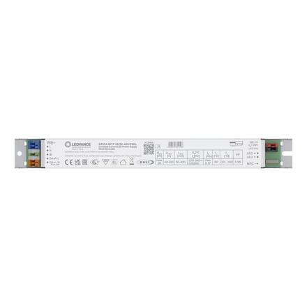 LEDVANCE LED driver DR DALI NFC P 26 W 220-240 V stmívatelný DALI-2 Push-DIM