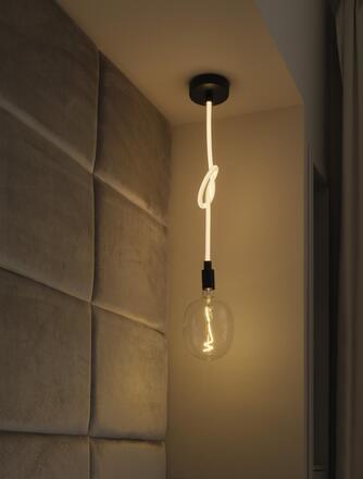 LEDVANCE závěsné svítidlo Decor Glow 1xE27 9,5 W 220-240 V černé