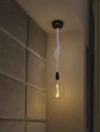 LEDVANCE závěsné svítidlo Decor Glow 1xE27 9,5 W 220-240 V černé