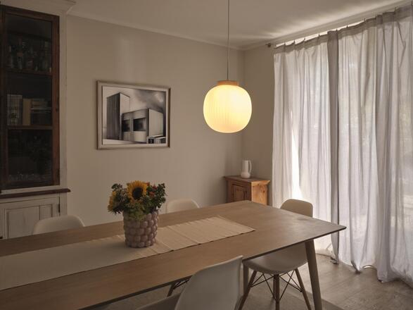 LEDVANCE závěsné svítidlo Decor Glass Lantern E27 220-240 V