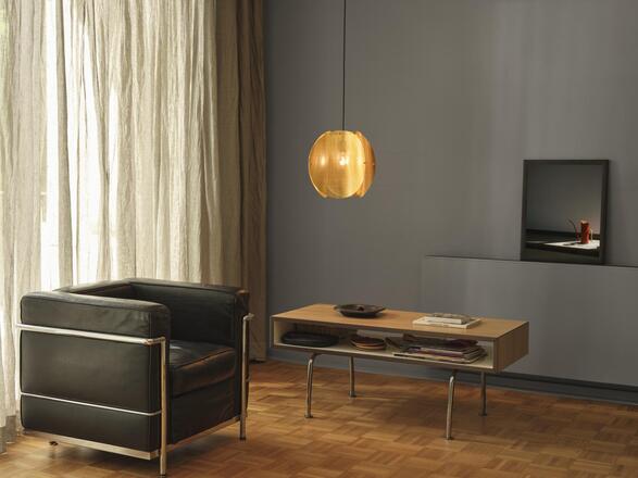LEDVANCE závěsné svítidlo Decor Folded Globe E27 220-240 V zlaté