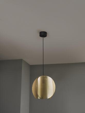 LEDVANCE závěsné svítidlo Decor Folded Globe E27 220-240 V zlaté
