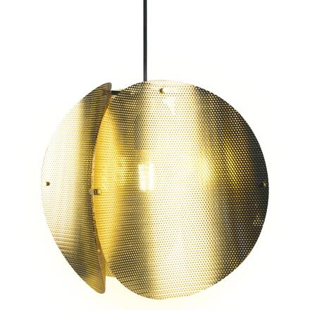 LEDVANCE závěsné svítidlo Decor Folded Globe E27 220-240 V zlaté