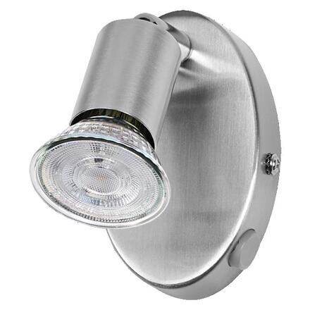 LEDVANCE nástěnné svítidlo Cylinder GU10 220-240 V nastavitelný kartáčovaný nikl