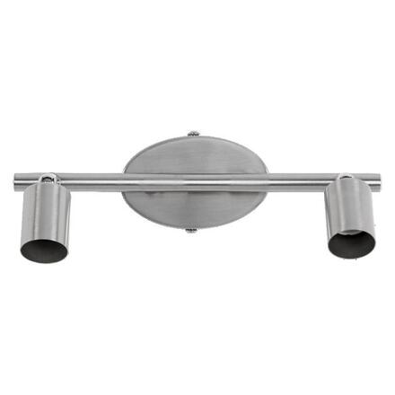 LEDVANCE svítidlo Spot Cylinder 2xGU10 220-240 V nastavitelný kartáčovaný nikl