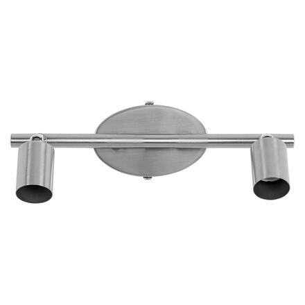 LEDVANCE svítidlo Spot Cylinder 2xGU10 220-240 V nastavitelný kartáčovaný nikl