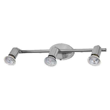 LEDVANCE stropní svítidlo Cylinder 3xGU10 nastavitelný 220-240 V kartáčovaný nikl