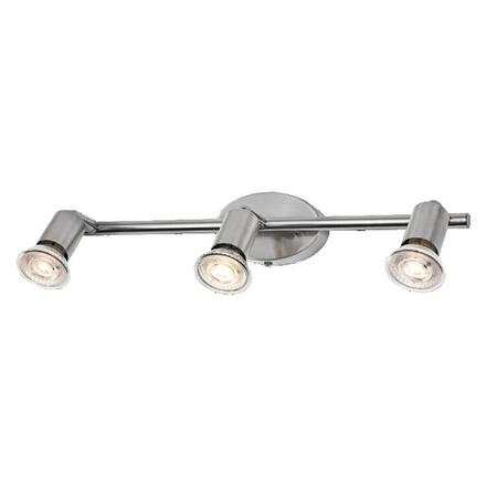 LEDVANCE stropní svítidlo Cylinder 3xGU10 nastavitelný 220-240 V kartáčovaný nikl