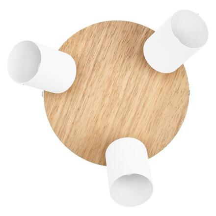 LEDVANCE stropní svítidlo Wood Line Plate 3xGU10 220-240 V nastavitelné