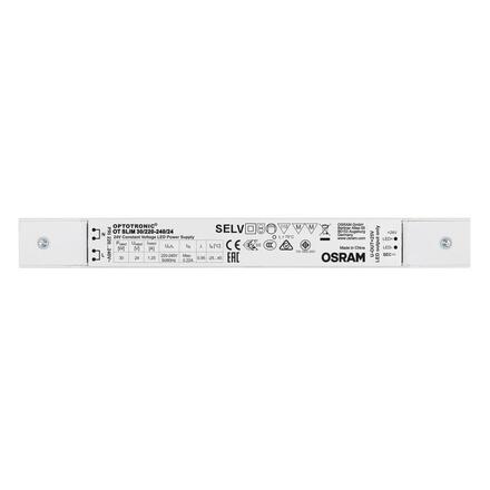LEDVANCE LED napáječ OT SLIM 30 30 W 24 V DC 220-240 V