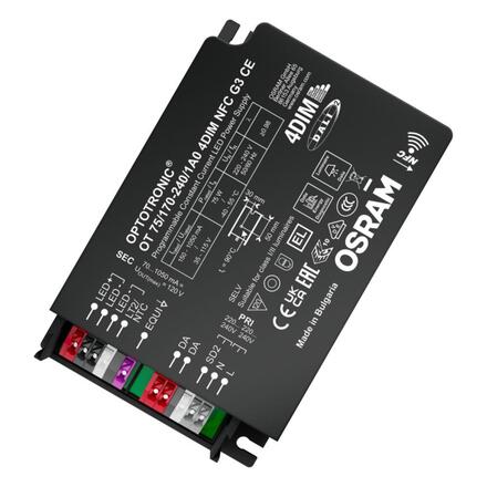 LEDVANCE LED napájecí zdroj OPTOTRONIC OT 75 W 220-240 V 35-115 V DC 4DIM stmívatelný