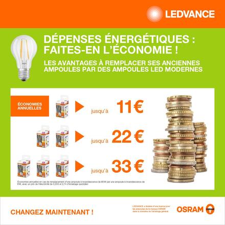 LEDVANCE LED GLOBE95 60 4W/3000 K E27 4099854002922