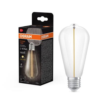 LEDVANCE LED žárovka Vintage 1906 Edison 2,2 W 220-240 V E27 2700 K čirá