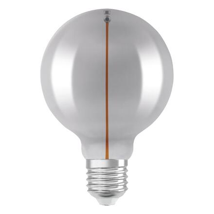 LEDVANCE LED žárovka Vintage 1906 Globe G95 2,2 W 220-240 V E27 1800 K kouřová