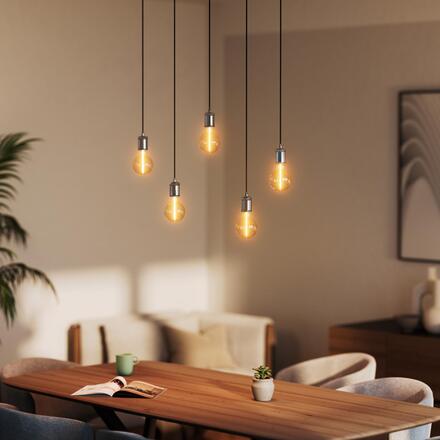 LEDVANCE LED žárovka Vintage 1906 Globe G95 2,2 W 220-240 V E27 1800 K kouřová