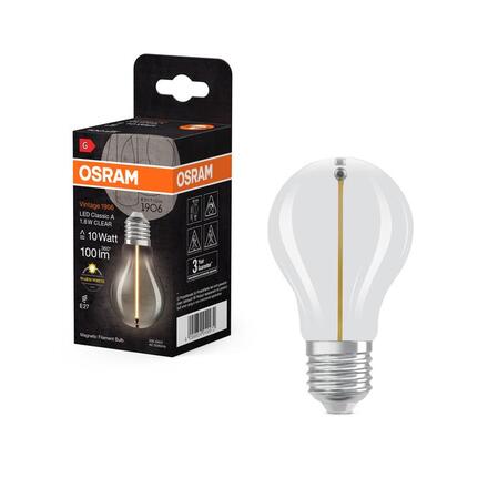 LEDVANCE LED žárovka Vintage 1906 Classic A 1,8 W 220-240 V E27 2700 K čirá