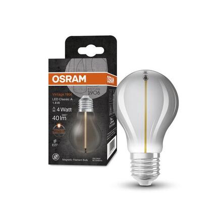 LEDVANCE LED žárovka Vintage 1906 Classic A 1,8 W 220-240 V E27 1800 K kouřová