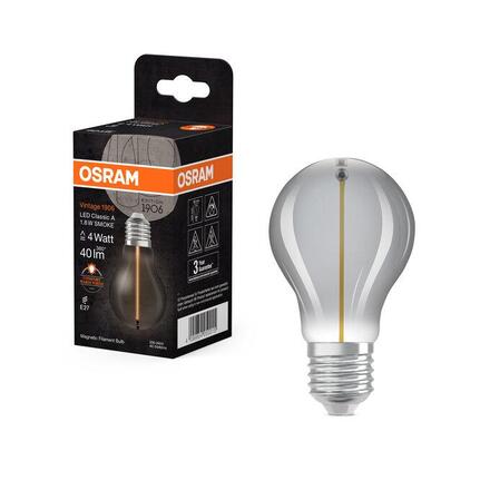 LEDVANCE LED žárovka Vintage 1906 Classic A 1,8 W 220-240 V E27 1800 K kouřová