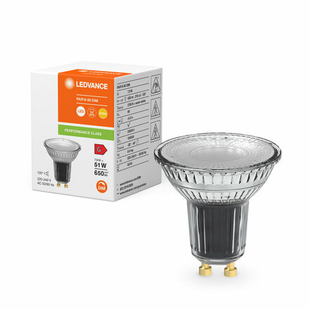 LEDVANCE LED PAR16 80 120d DIM P 7.9W 927 GU10 4099854059018