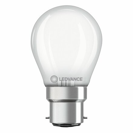 LEDVANCE LED CLASSIC P 40 DIM P 4.8W 827 FIL FR B22D 4099854067617