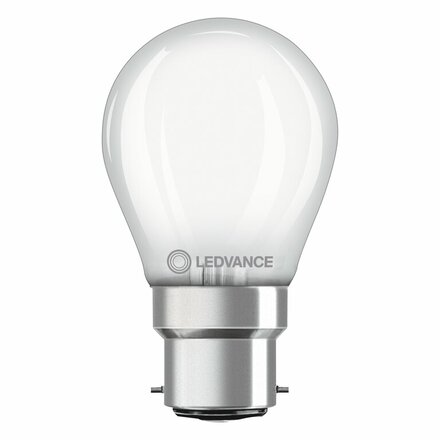 LEDVANCE LED CLASSIC P 40 P 4W 827 FIL FR B22D 4099854069109