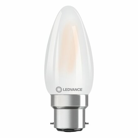 LEDVANCE LED CLASSIC B 40 P 4W 827 FIL FR B22D 4099854069338