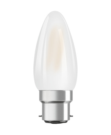 LEDVANCE LED CLASSIC B 40 P 4W 827 FIL FR B22D 4099854069338