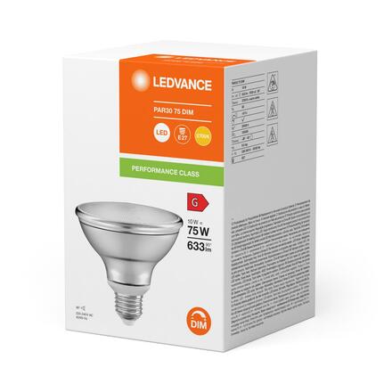 LEDVANCE LED PAR30 75 36d DIM P 10W 927 E27 4099854071195