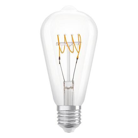 LEDVANCE LED žárovka Vintage 1906 Edison 4,8 W E27 220-240 V stmívatelná 2700 K čirá