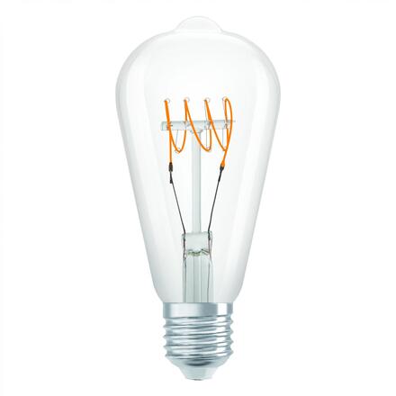 LEDVANCE LED žárovka Vintage 1906 Edison 4,8 W E27 220-240 V stmívatelná 2700 K čirá