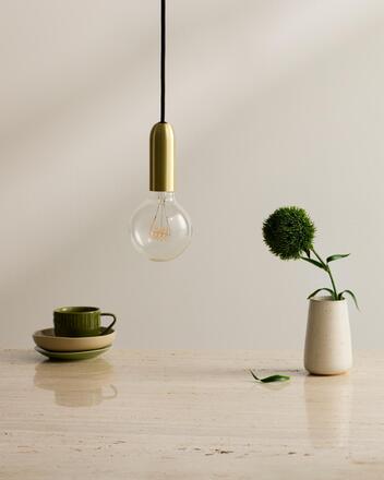 LEDVANCE LED žárovka Vintage 1906 Globe G95 4,8 W E27 2700 K stmívatelná čirá