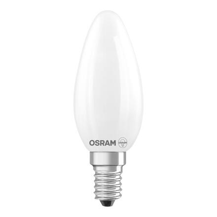 LEDVANCE LED žárovka Superstar Plus Classic B35 2,2 W E14 2700 K stmívatelná matná