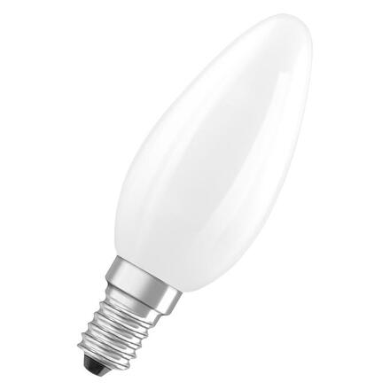 LEDVANCE LED žárovka Superstar Plus Classic B35 2,2 W E14 2700 K stmívatelná matná