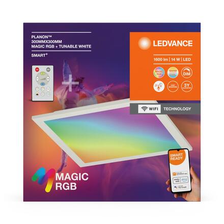 LEDVANCE SMART+ Wifi Planon Magic stropní svítidlo 300x300mm 4099854090370