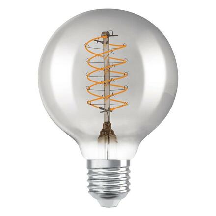 LEDVANCE Vintage 1906 Globe 80 30 Filament DIM 7.8W 818 Smoke E27 4099854090745