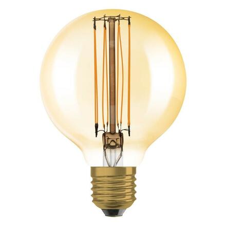 LEDVANCE Vintage 1906 Globe 80 60 Filament DIM 8.8W 822 Gold E27 4099854090943