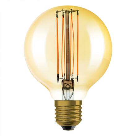 LEDVANCE Vintage 1906 Globe 80 60 Filament DIM 8.8W 822 Gold E27 4099854090943