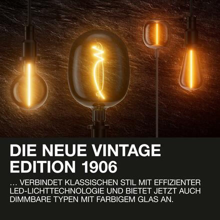 LEDVANCE Vintage 1906 Edison 42 Filament DIM 11W 818 Smoke E27 4099854091001