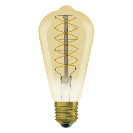 LEDVANCE Vintage 1906 Edison 37 Filament DIM 4.8W 822 Gold E27 4099854091025